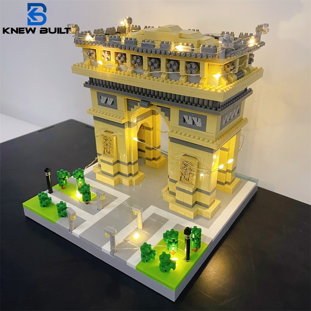 Home Office Pay - Knew-Micro Mini Building Blocks, construído LED