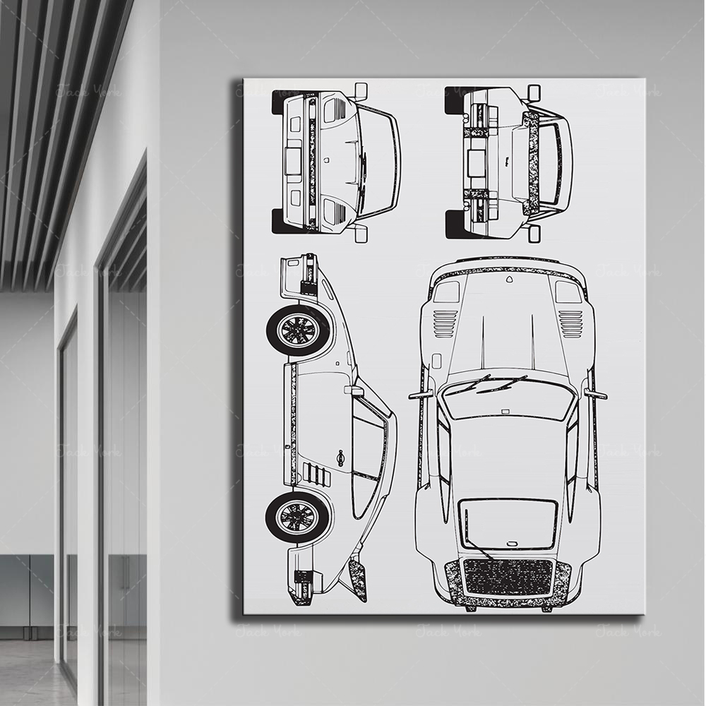 Home Office York - Presente para ele Carro vintage |