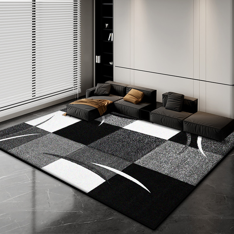Home Office Rug - Nordic abstrato luxo tapete decoração para