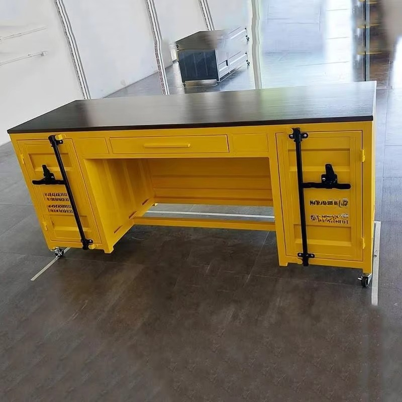 Home Office Industrial Style - Estilo industrial mesa de computador móveis