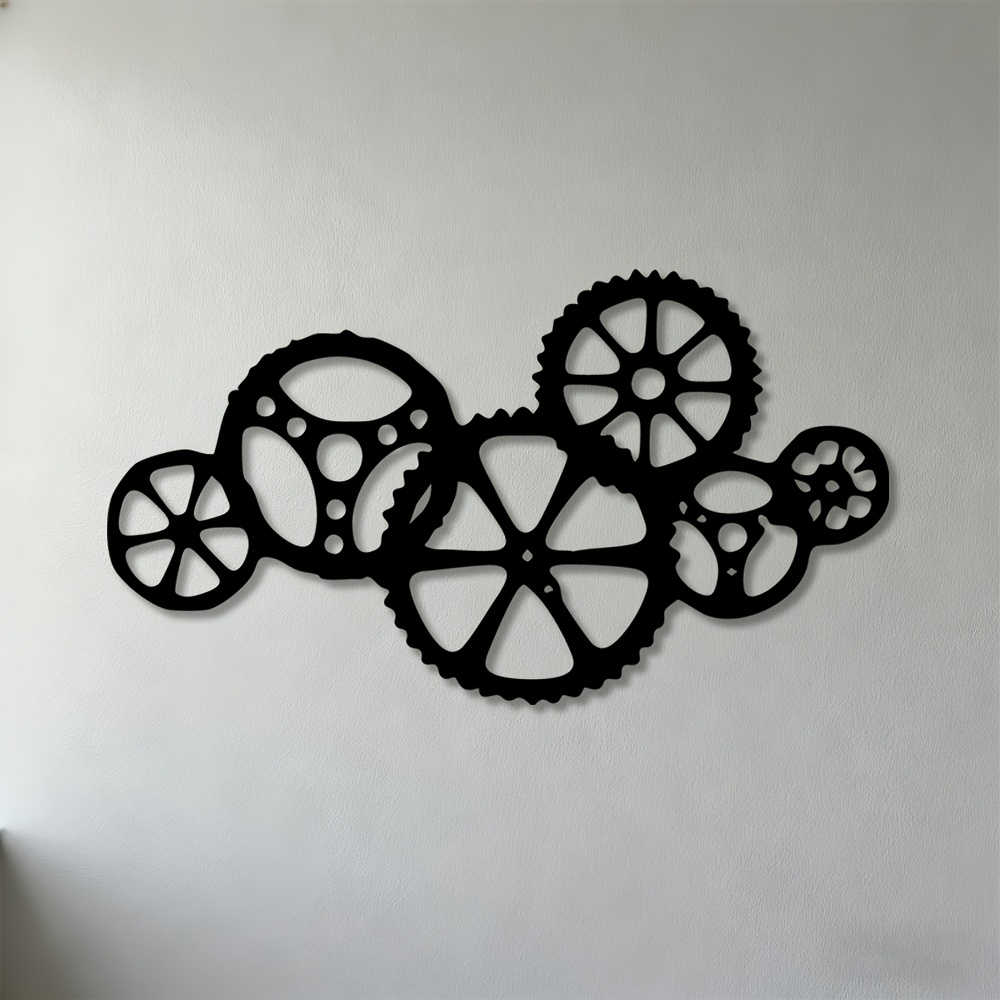 Home Office Industrial Style - CIFBUY Arte de parede em ferro