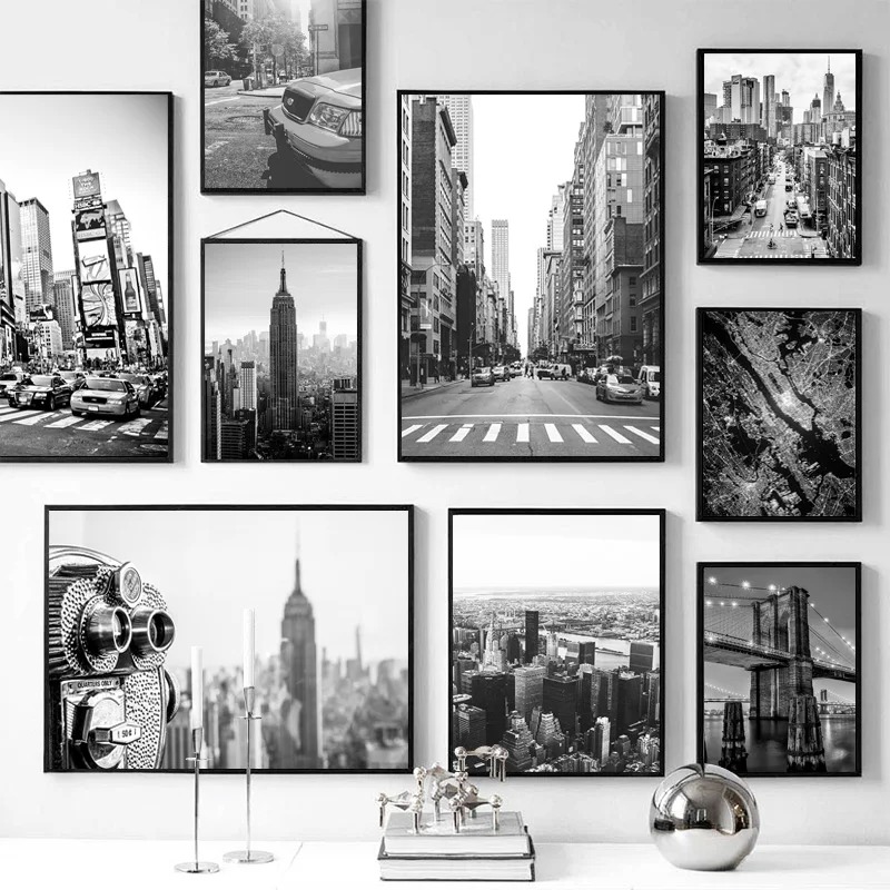 Home Office York - Pôsteres de arte de parede em