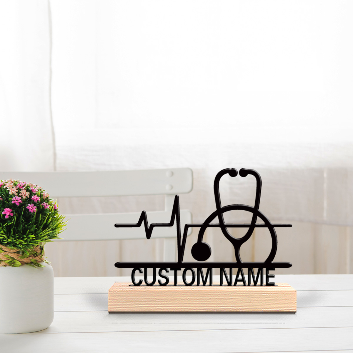 Home Office Industrial Style - 1 peça de Estátua Médica Personalizada