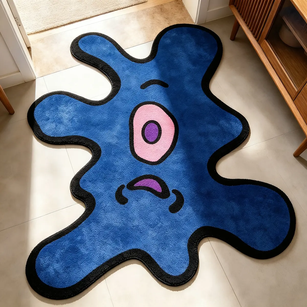 Home Office Rug - Tapete Monstro de Olho Único Estilo