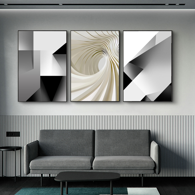 Pintura em tela nórdica, preto - Home Office York avaliação e preço