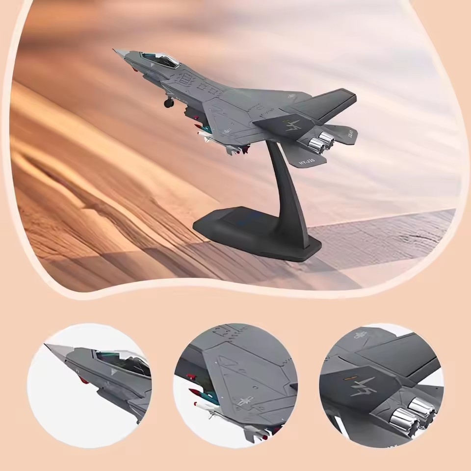 Modelo de Avião J-35 em Escala - Home Office Pay avaliação e preço