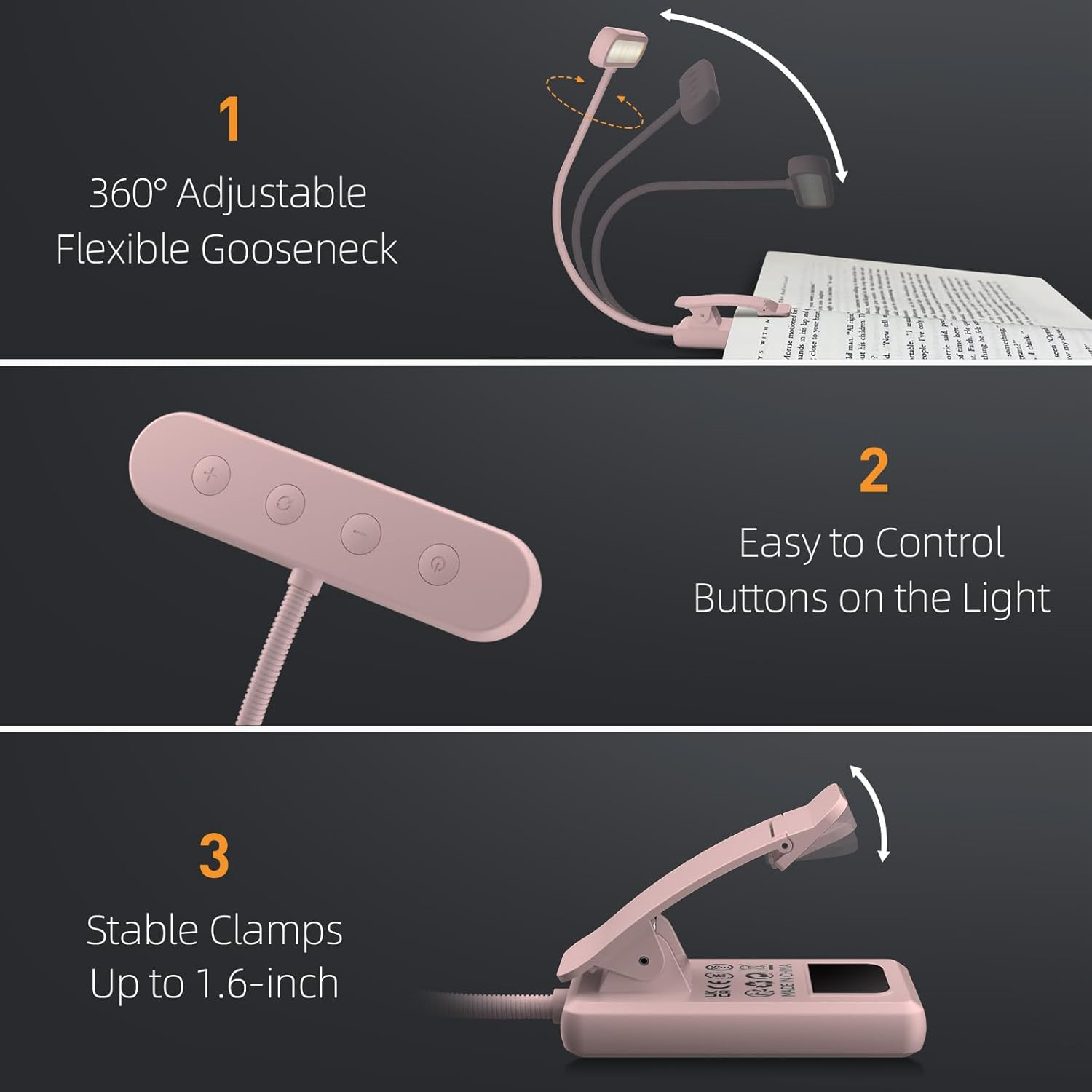 Luminária de Leitura com Clipe - Desk Lamp Led avaliação e preço