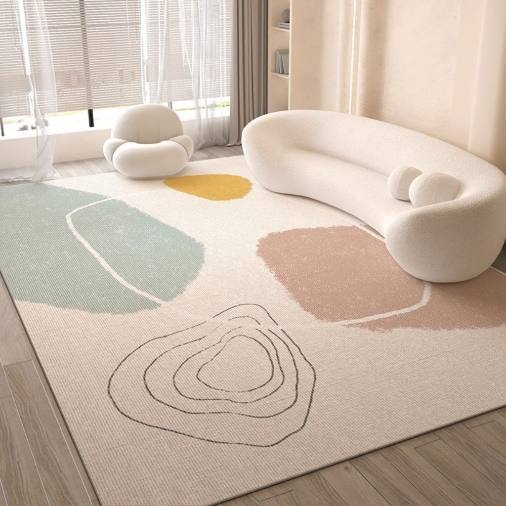 Vikama tapete colorido creme p - Home Office Rug avaliação e preço
