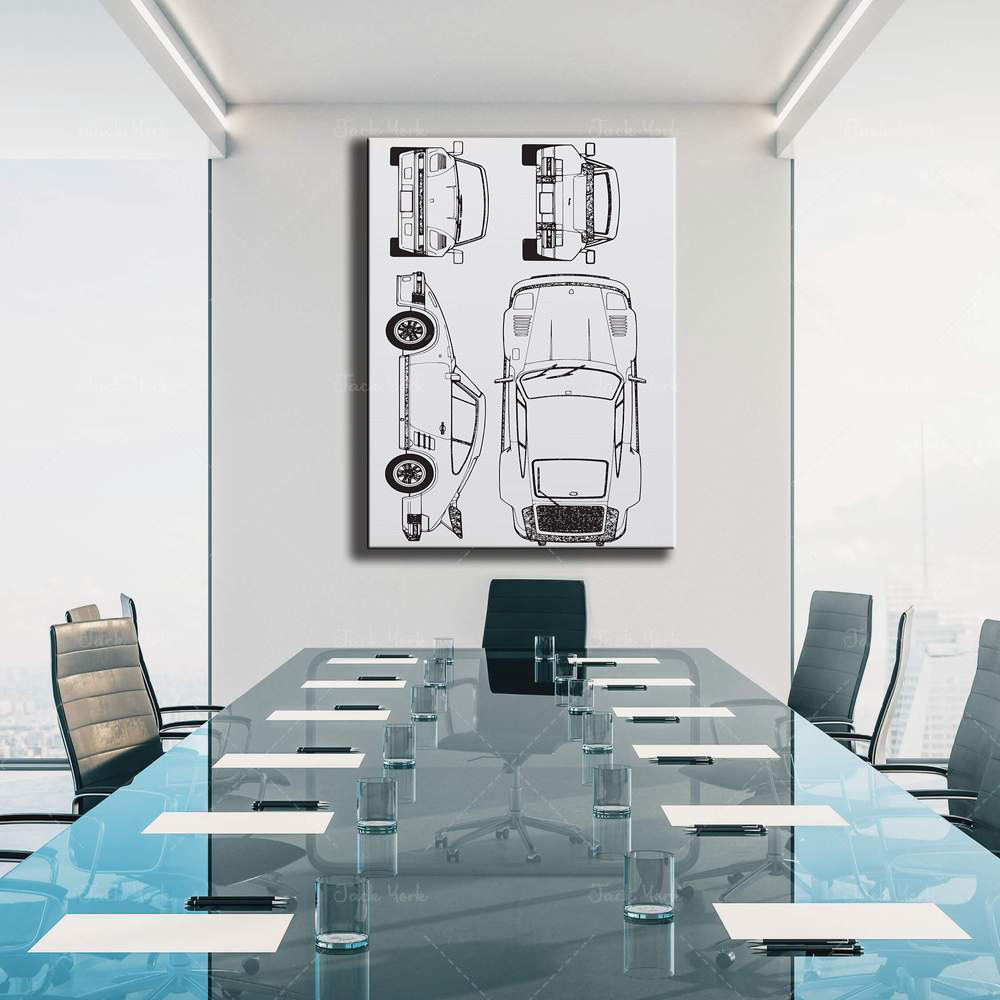 Presente para ele Carro vintag - Home Office York avaliação e preço