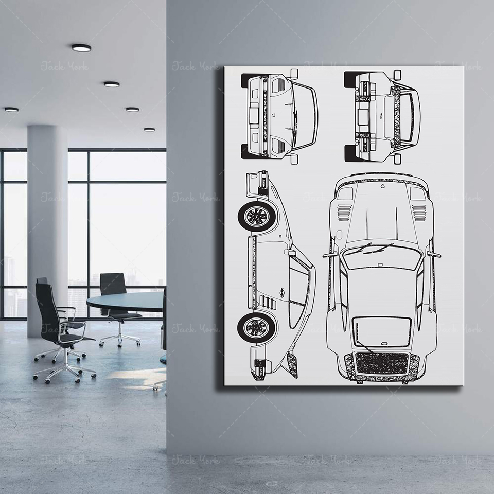 Presente para ele Carro vintag - Home Office York avaliação e preço