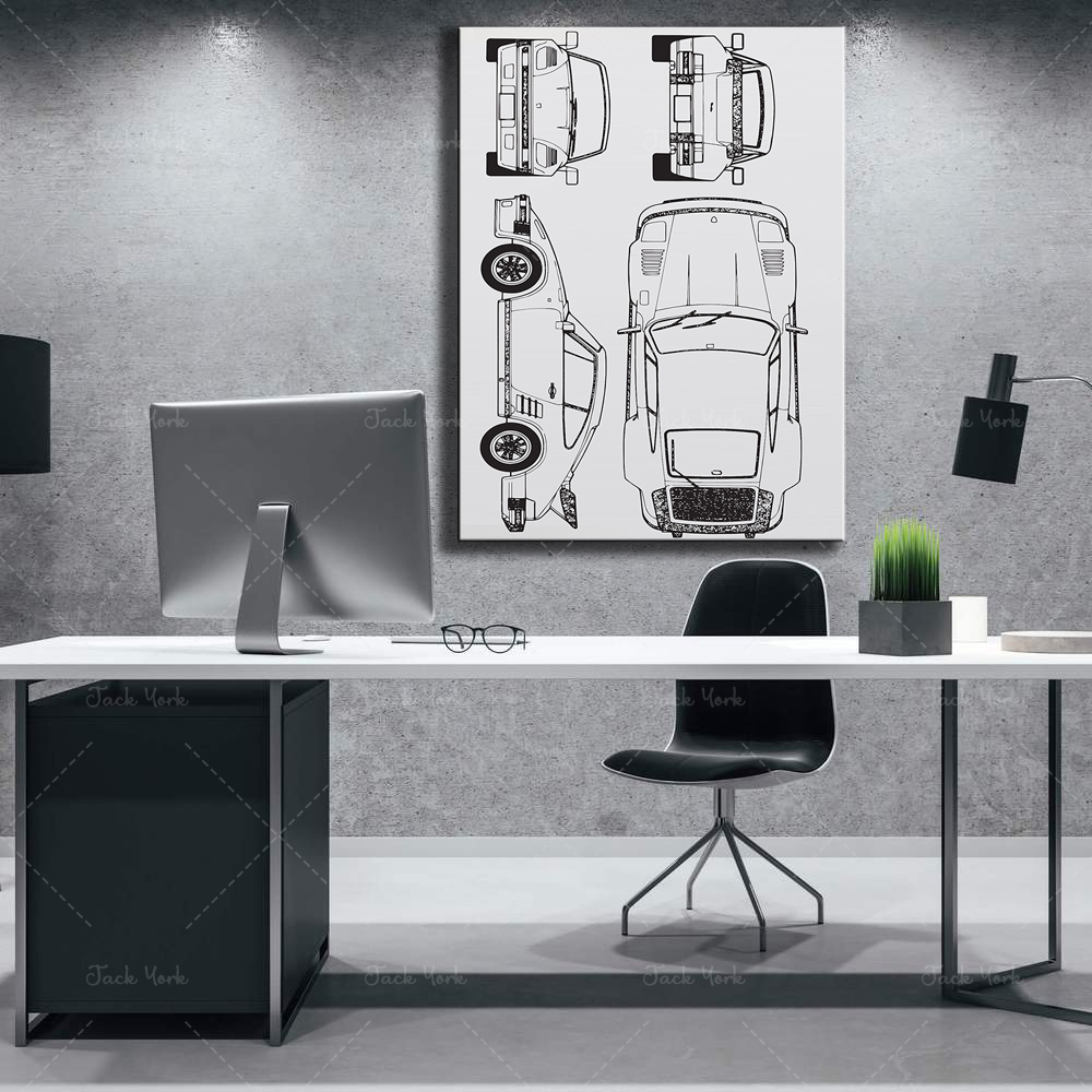 Presente para ele Carro vintag - Home Office York avaliação e preço