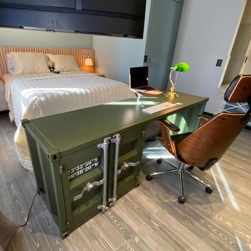 Estilo industrial mesa de comp - Home Office Industrial Style avaliação e preço