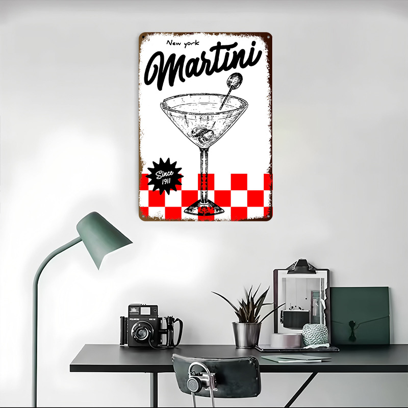 Placa de Metal Vintage New Yor - Home Office York avaliação e preço