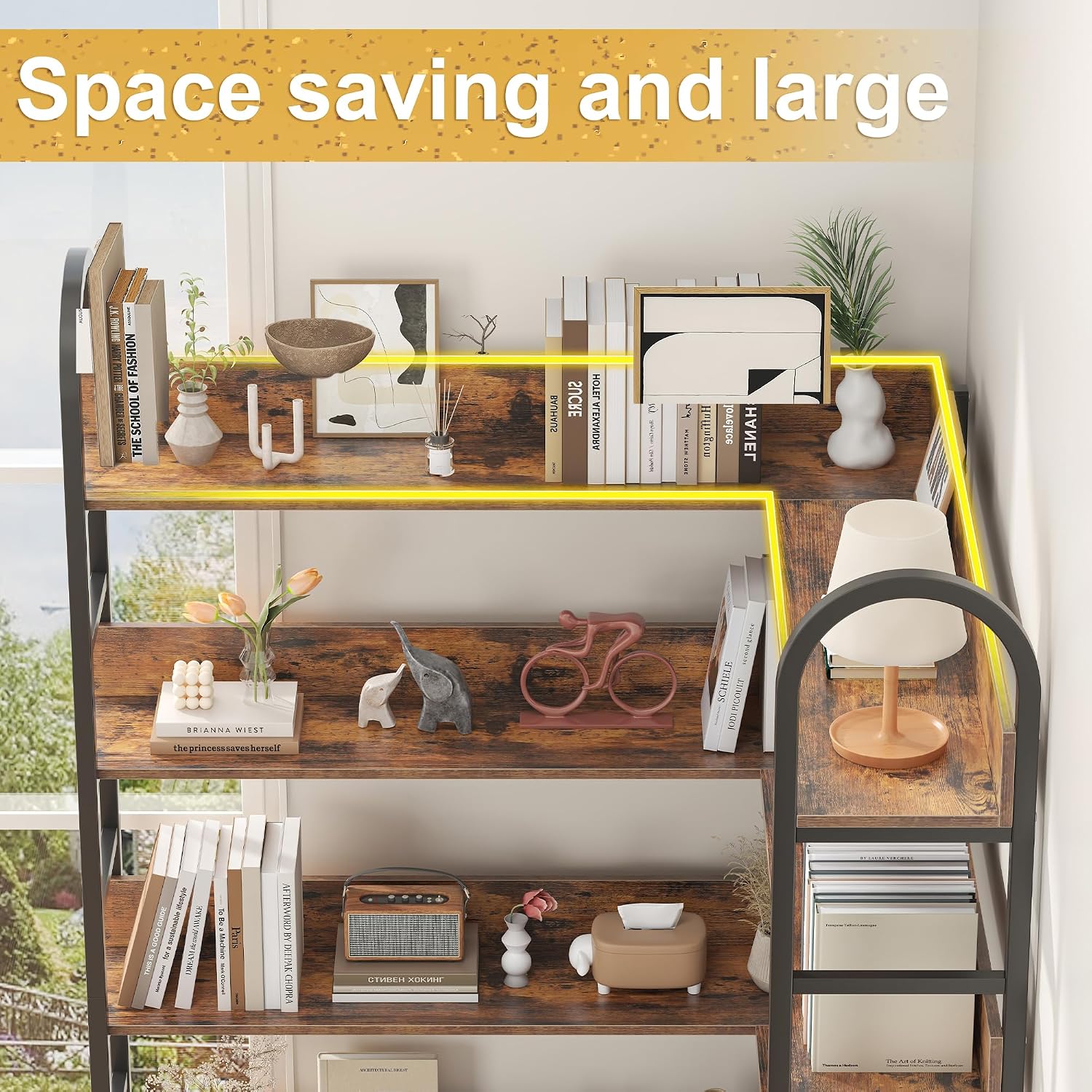 Estante de Canto Alta, Estante - Home Office Industrial Style avaliação e preço
