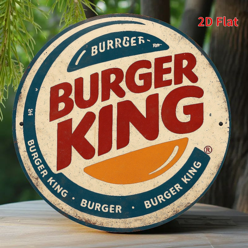 Logotipo Burger King Retro de  - Home Office Logo avaliação e preço