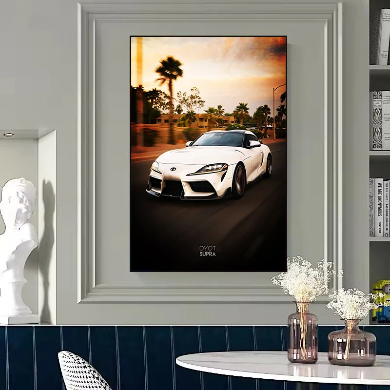 Pôster de Paisagem de Carro Es - Home Office Industrial Style avaliação e preço