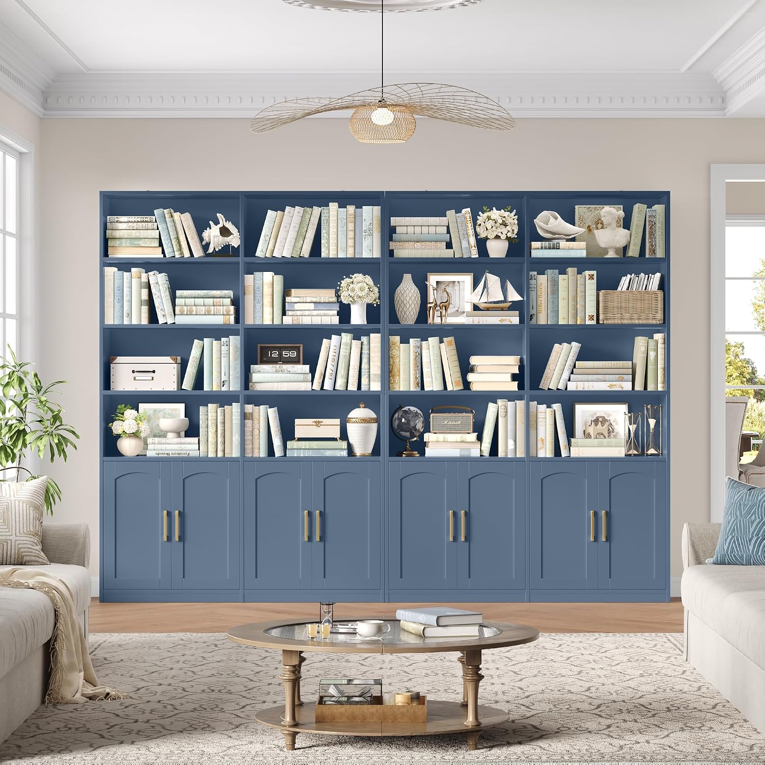 Estante Dupla com Portas, Armá - Home Office Industrial Style avaliação e preço