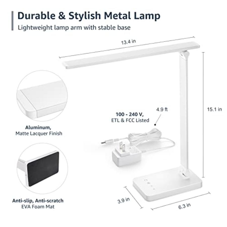 Luminária de Mesa LED, Luz de  - Desk Lamp Led avaliação e preço