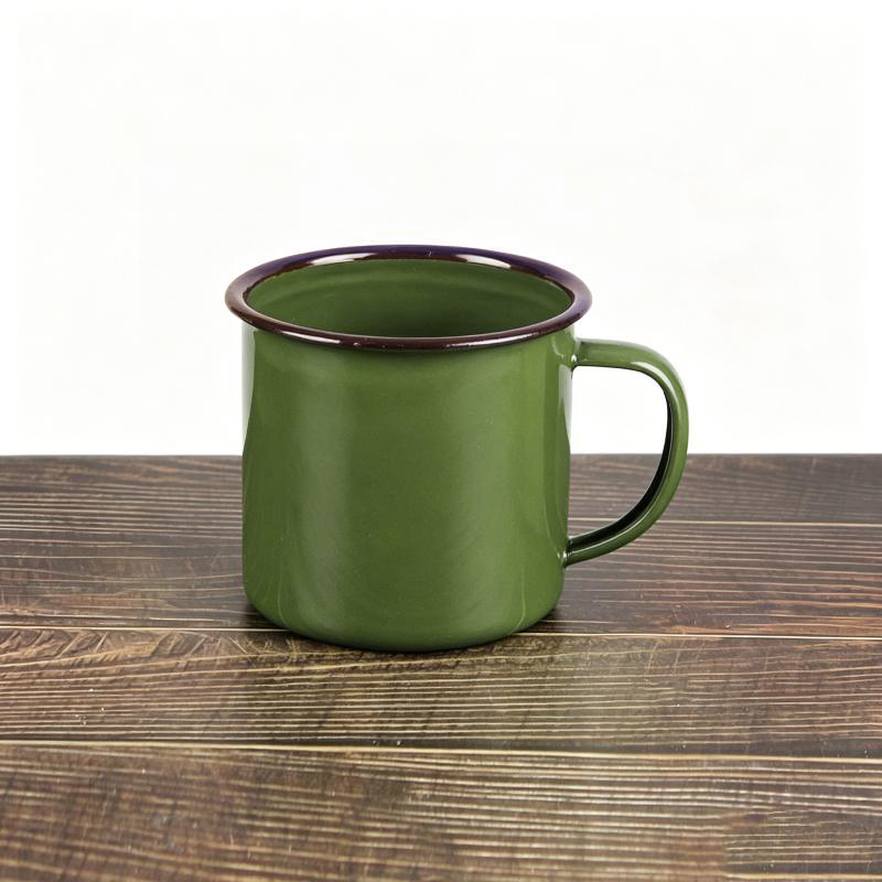 Canecas de Café Esmaltadas Inq - Home Office Logo avaliação e preço
