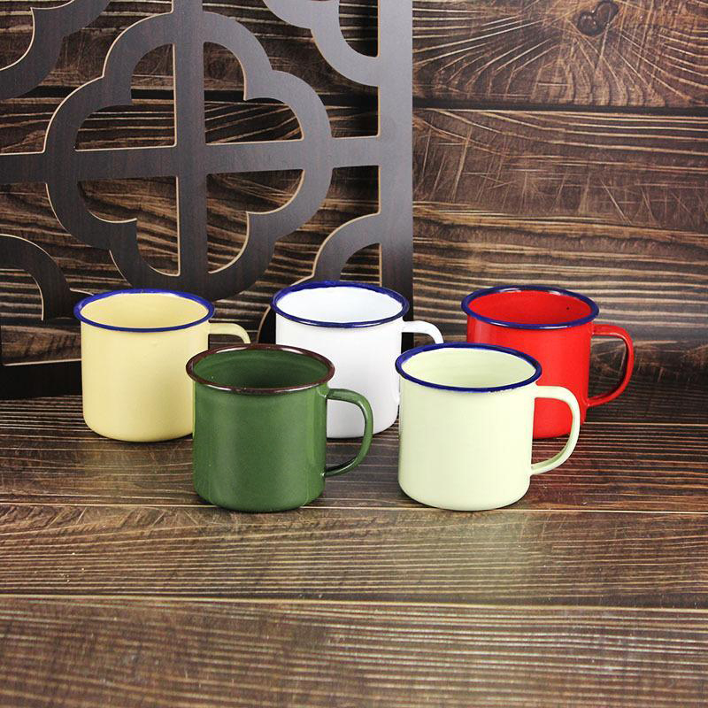 Canecas de Café Esmaltadas Inq - Home Office Logo avaliação e preço