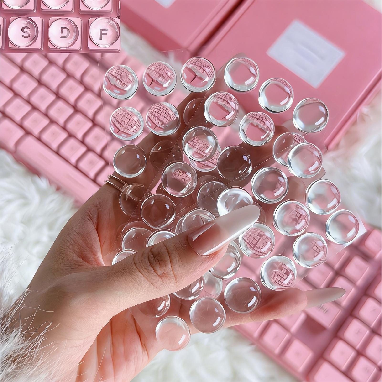 Adesivos de Teclado para Unhas - Home Office Keyboard avaliação e preço