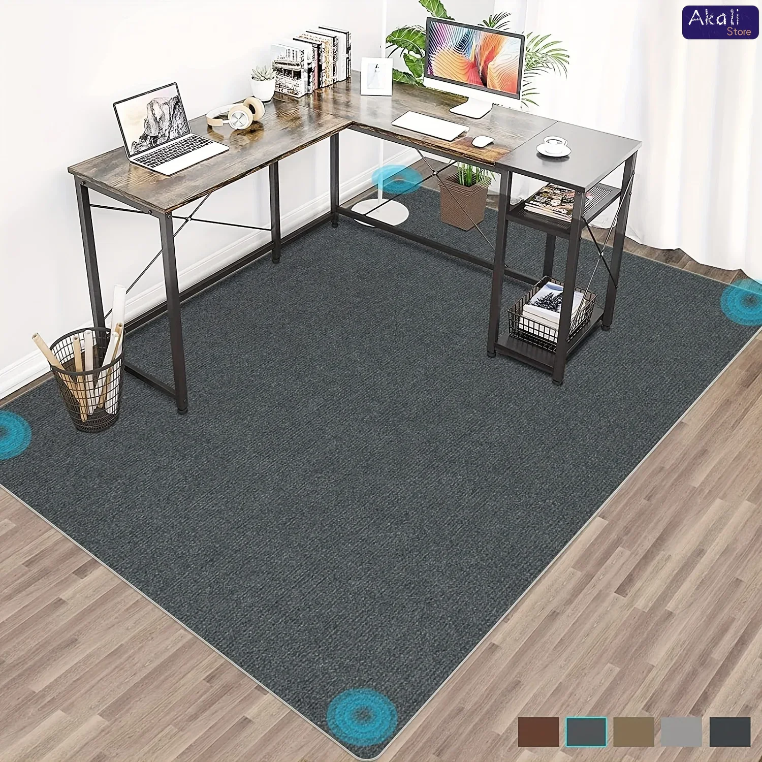 Tapete de cadeira de escritóri - Home Office Rug avaliação e preço