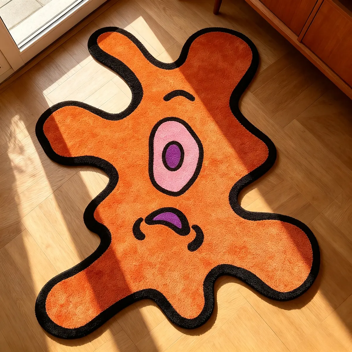 Tapete Monstro de Olho Único E - Home Office Rug avaliação e preço