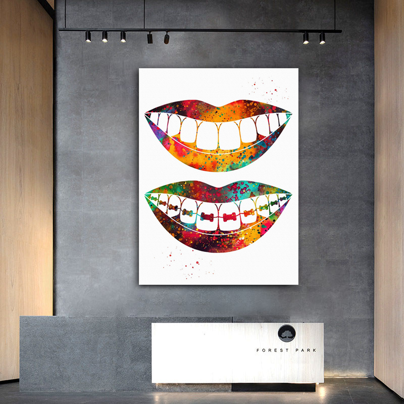 Rir dentes impressão instrumen - Home Office York avaliação e preço