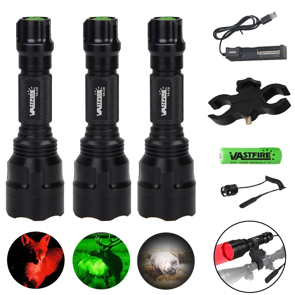 Poderosa lanterna c8 tática ve - Zoom Lighting Kit avaliação e preço