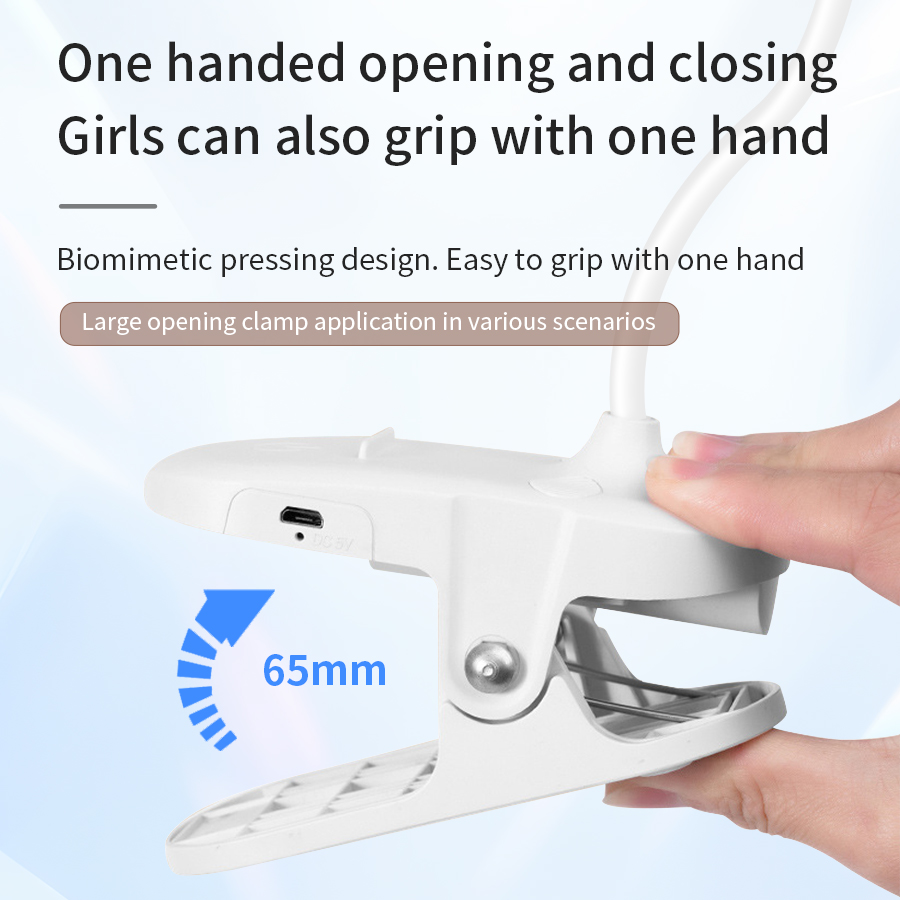 Luminária de Mesa LED com Clip - Desk Lamp Led avaliação e preço
