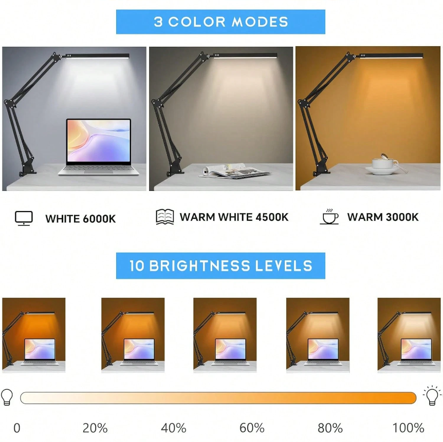 Luminária de Mesa LED para Cas - Desk Lamp Led avaliação e preço