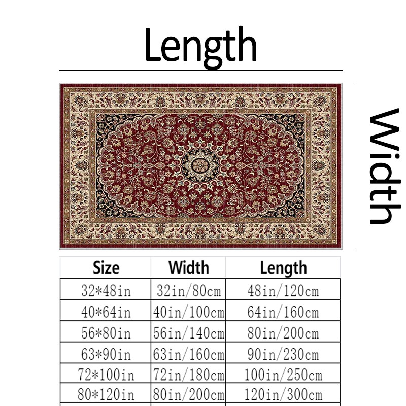 Tapete clássico de estilo orie - Home Office Rug avaliação e preço