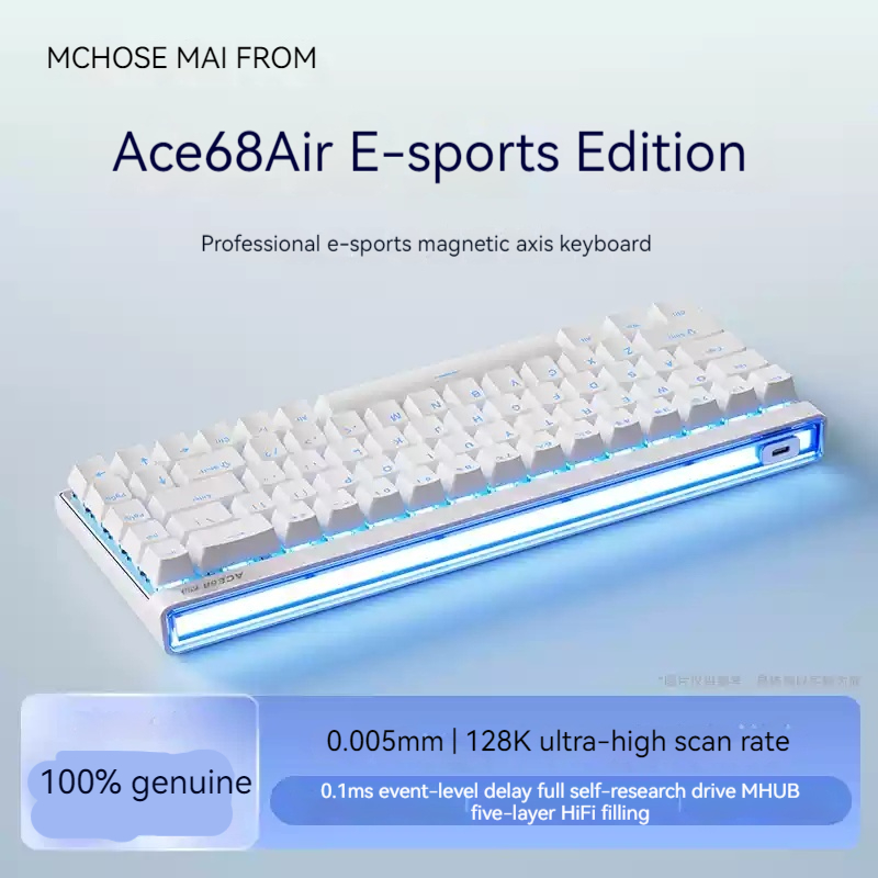 Teclado mecânico de eixo magné - Home Office Keyboard avaliação e preço