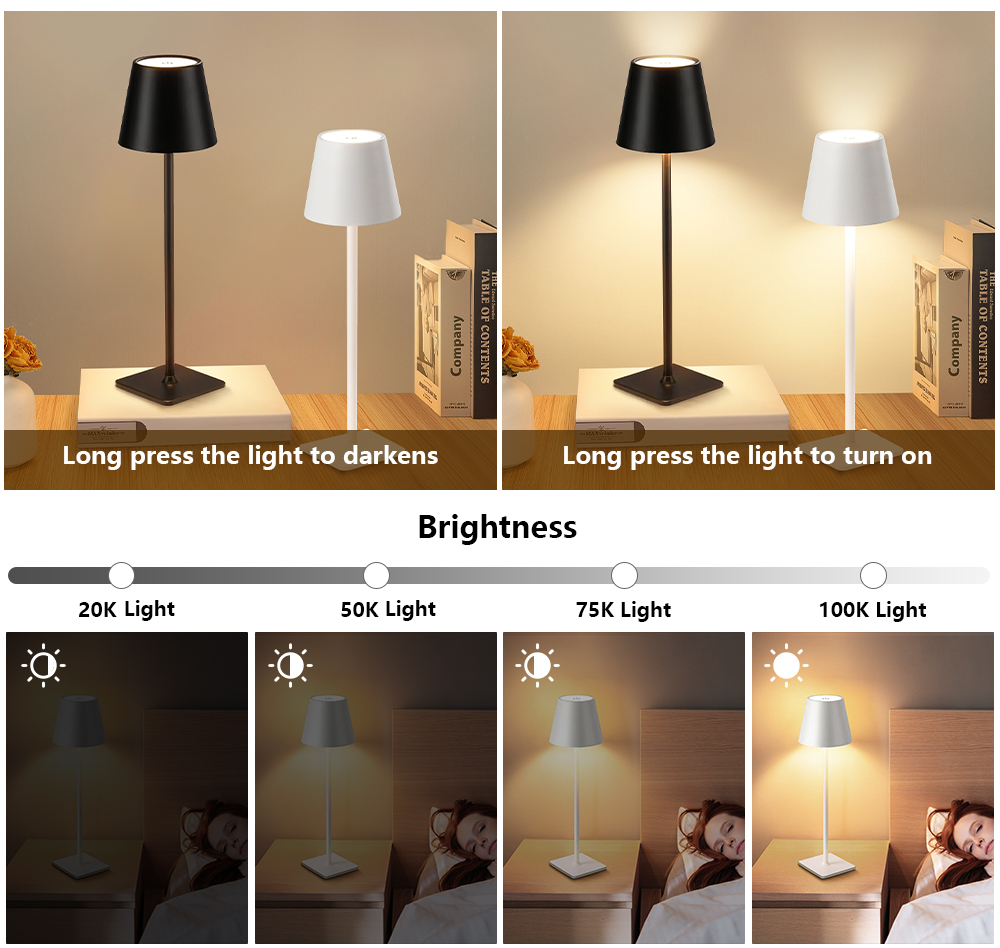 Luminária de Mesa LED Recarreg - Desk Lamp Led avaliação e preço